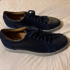 FOOTJOY Club Casuals Blucher Navy Blue Shoes Size 9.5 golf sneaker Spikeless NEW