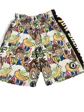 Flow Society Youth XL Monkey Banana Lacrosse Athletic Shorts Boys YXL