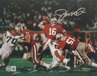 Joe Montana Signed 8x10 Photo - Beckett BAS Authentic Autograph