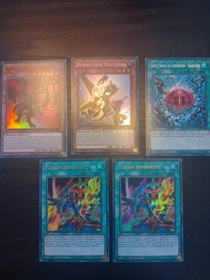 YuGiOh Karten Common bis Secert Rare (DUNE) u.a. Revolution Synchron