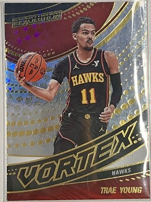 24-25 Panini Revolution Basketball; Trae Young Vortex 