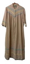 Vintage Saybury House Dress Moo-Moo Nightgown Robe Medium Muumuu