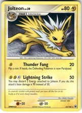 Jolteon 23/100 Rare Majestic Dawn Pokemon Heavily Played on eBay