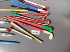 Vntg 25 misc Pens and Pencils and 4 sharpeners Light-up,Golf,Ski,Pig, ect Lot 63 — photo 5