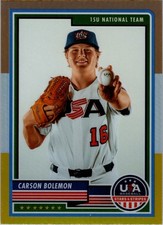 2023 Panini USA Baseball Stars & Stripes Carson Bolemon #22 15nv