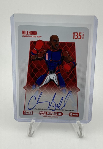 2025 Bo Jackson Battle Arena Billhook Chauncey Billups Inspired Ink Auto 135