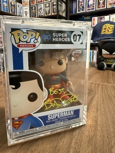 Funko Pop! DC Comics Superman Returns Superman #07 - Signed - Brandon Routh