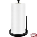 One Hand Tear Paper Towel Holder Portable Countertop Weighted Base Non-Slip Pad