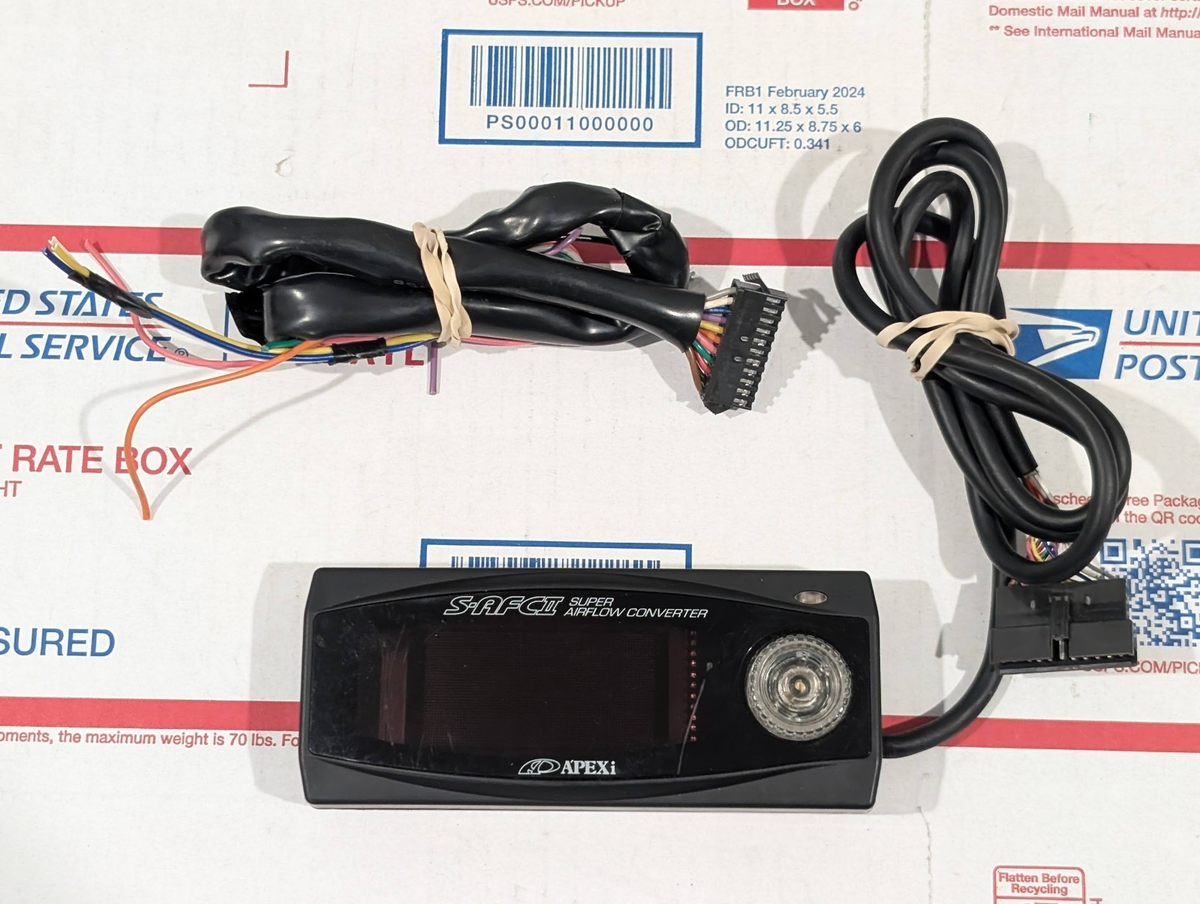 APEXi AFCⅡ BLACK APEXI SAFC 2 S-AFC 2 +HARNESS Super Air Flow Converter II