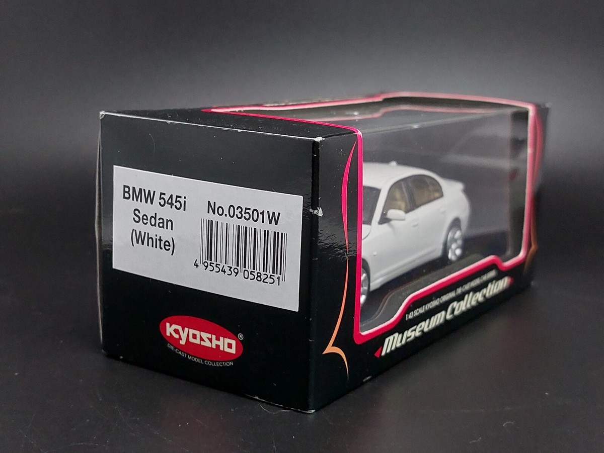 Kyosho 1/43 BMW E60 5er Series 545i 2003 - 2010 white (diecast