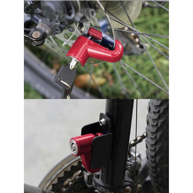 Scooter Bike Motorcycle Safety Anti-theft Disk Disc Brake Rotor Lock | eBay