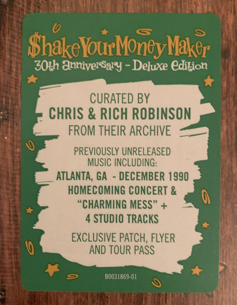 BLACK CROWES SHAKE YOUR MONEYMAKER SUPER DELUXE 4LP BOX SET
