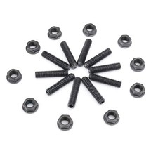 10 Pcs Exhaust Manifold Head Stud Bolt Kit For Jc04 Honda Acura Header