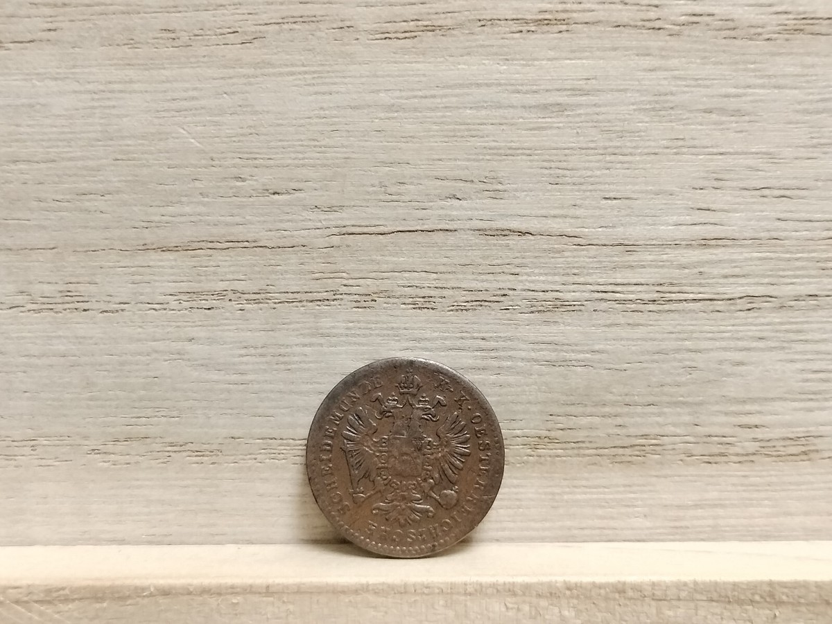 1860 B 1 Kreuzer Austrian Empire Copper Coin (Francis Joseph I) | eBay