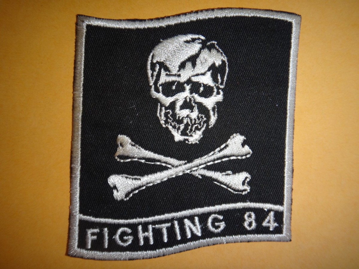 WDJF フラッグ Vietnam War Patch US Navy Fighter Sq. VF-84 FIGHTING 84