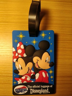 disneyland luggage tags