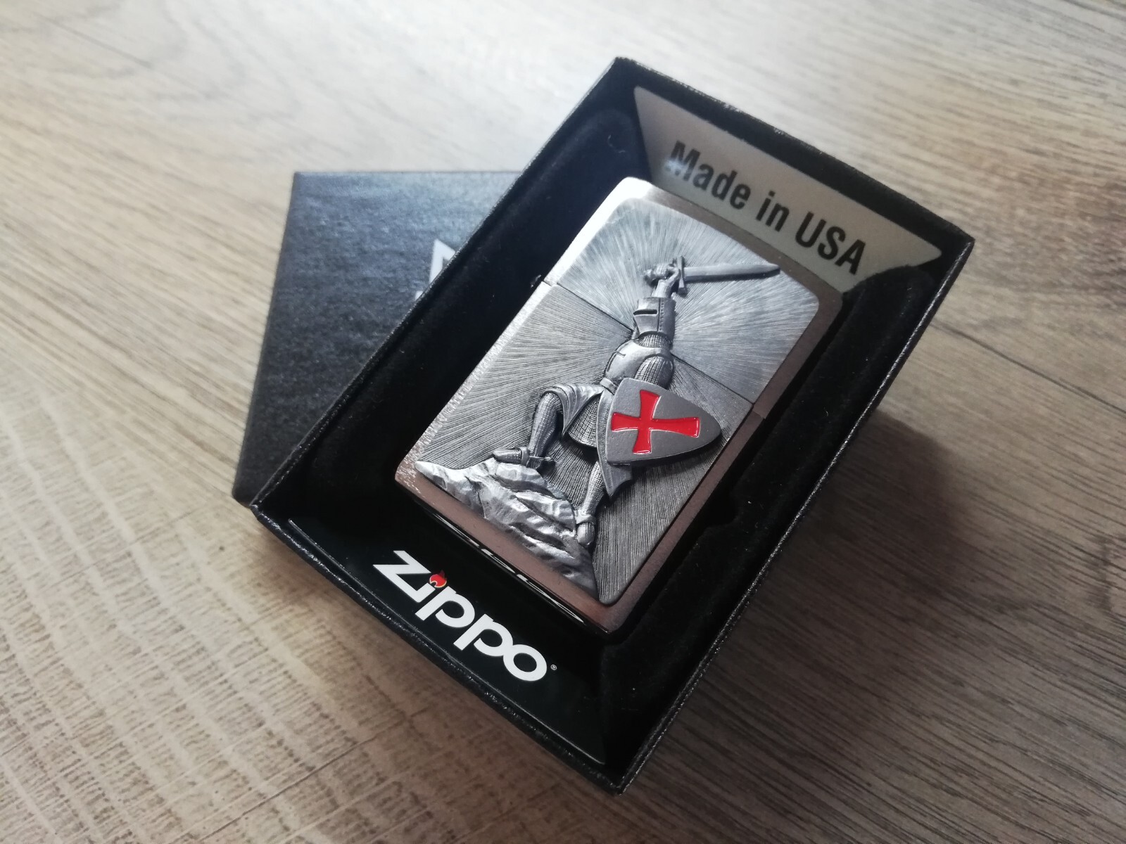 Series Knight Templar Crusade Victory Pewter Emblem