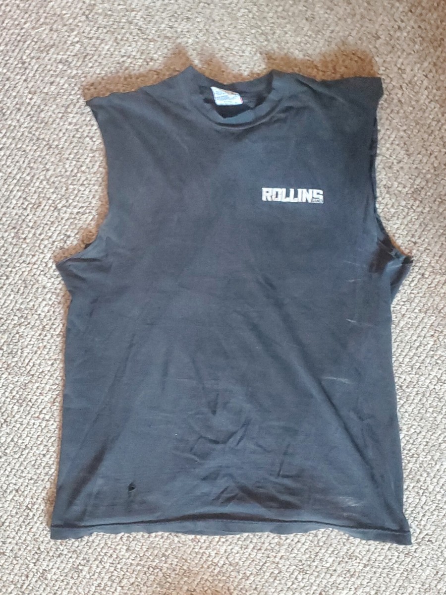 Vintage 1992 Henry Rollins Band Black Flag Punk Rock Large T Shirt
