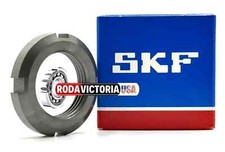 SKF KM5 Standard Locknut, Right Hand, Not Self-Locking Steel Metric 25x38x7 mm