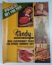Leather Catalog Vintage 1972 Tandy Company Groovy Fashion Great Idea Pics Spring
