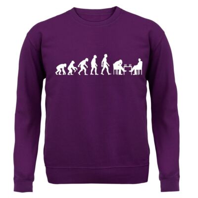 Evolution of Man Chess - Hoodie / Pullover für Erwachsene - Brettspielspieler Königin König