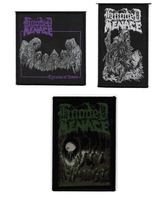 HOODED MENACE-3 WOVEN PATCHES COLLECTION BUNDLE