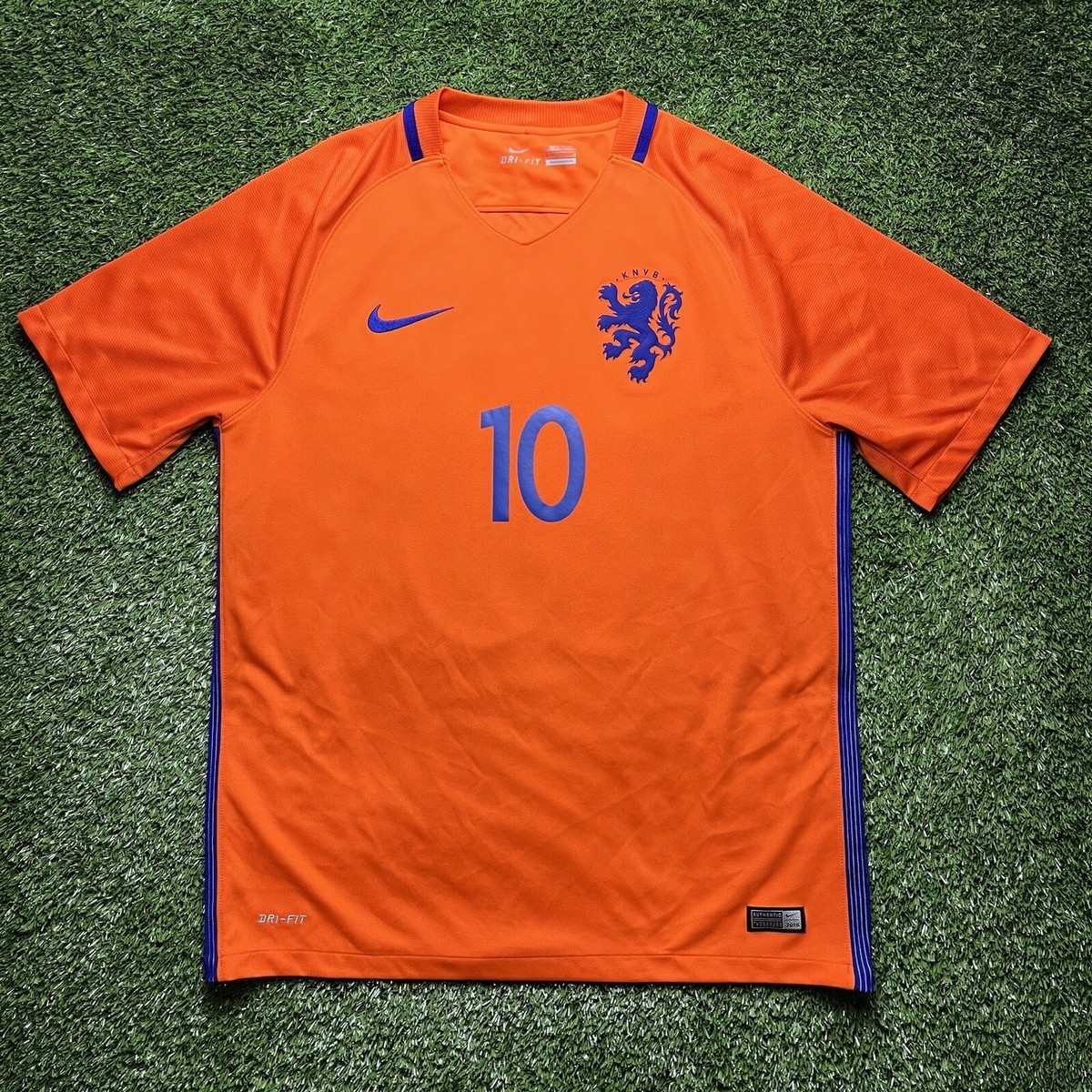 2016 Netherlands Sneijder Jersey Shirt Kit Nike Holland Large L