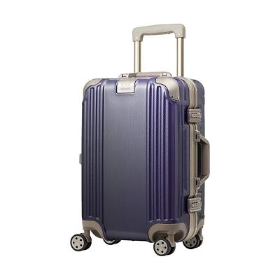 45　Lサイズ　ブルコ LEGEND WALKER Durable Aluminum Frame Luggage 21-inch, Iris Purple