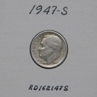 1947-D Roosevelt, 1947-P Roosevelt, 1947-S Roosevelt dimes, 3 dimes 90% silver — photo 5