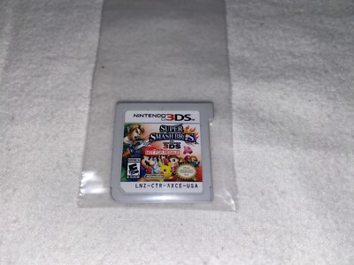Super Smash Bros for Nintendo 3DS Not For Resale Kiosk Demo VERY RARE! NEAR  MINT