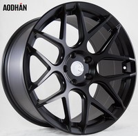 18x8 18x9 +15 Aodhan Ls002 5x114.3 Black Wheel Fit Ford Mustang Gt Wrx Sti 5x4.5 on sale 18x8 18x9 +15 Aodhan Ls002 5x114.3 Black Wheel Fit Ford Mustang Gt Wrx Sti 5x4.5 on sale