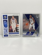 2021 Brandon Boston Jr. Chronicles Draft Picks Mosaic AND  Rookie Card #275 #25. rookie card picture