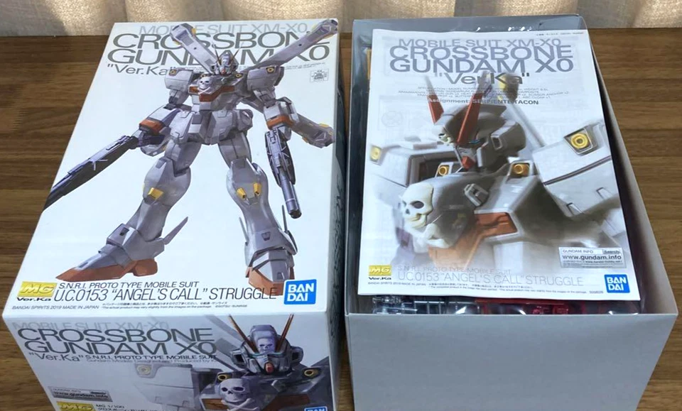 MG 1/100 Crossbone Gundam X0 Ver.Ka Gunpla Model Kit Japan New - Image 2 of 4