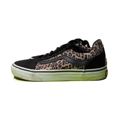 cheetah suede vans