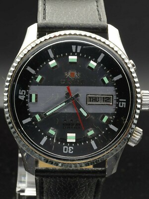 ORIENT KING DIVER RETRO mit Datum Automatik 21 Jewels Japan