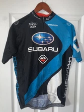 Bicycle Jersey Subaru Signed by Gary Fisher