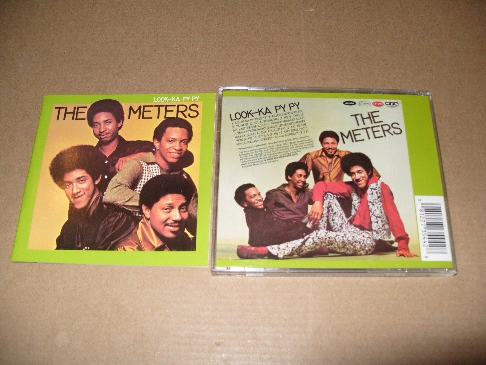 The Meters - Look-Ka Py Py - Remastered 2001 CD + INLAYS EX+ CONDITION  (C29)