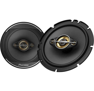 Pioneer TS-A1681F, 4-Way Coaxial Car Audio Speakers, Full Range, Clear Sound Qua