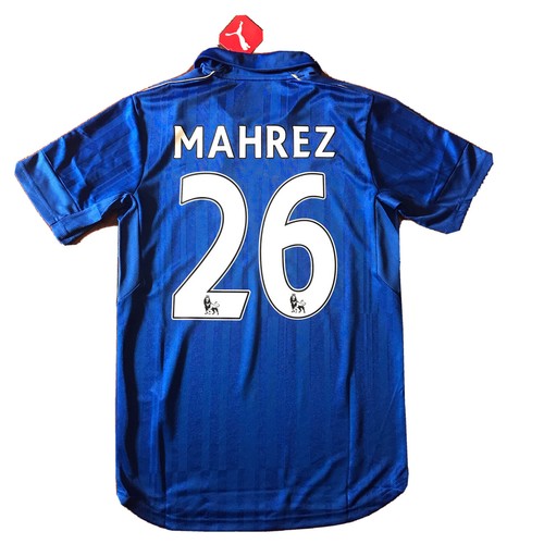 16 17 Leicester City Home Jersey 26 Mahrez Small Puma Soccer Algeria New Ebay