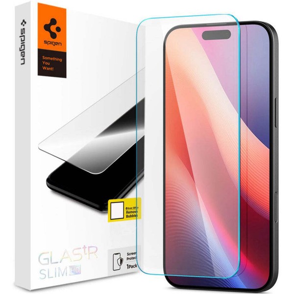 GehäRtetes Glas FüR Iphone 16 Plus / 15 Plus Spigen Displayschutzglas Handyglas-image