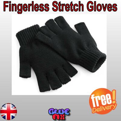 thermal fingerless work gloves