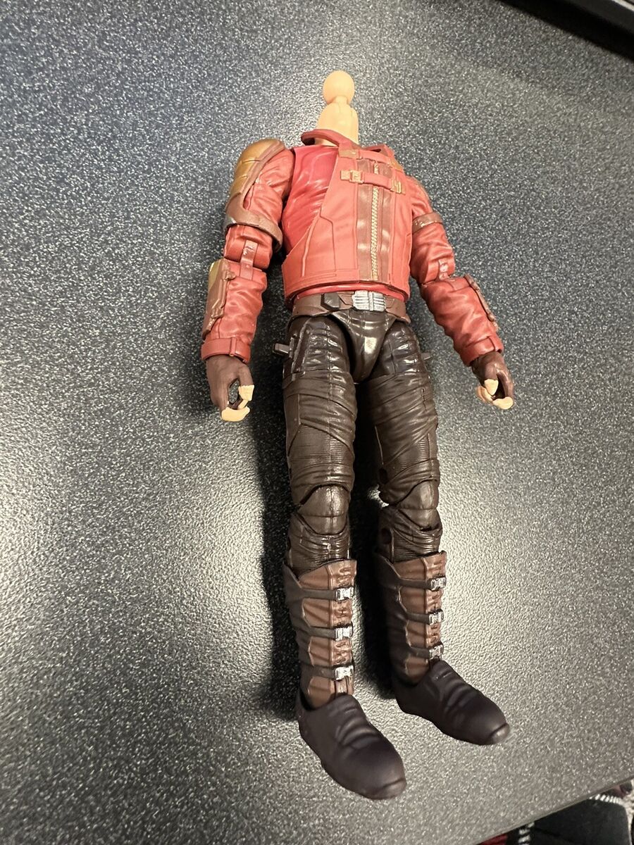 Marvel Legends Star Lord (BODY & HANDS ONLY) (Guardians Galaxy) MINT Chris  Pratt