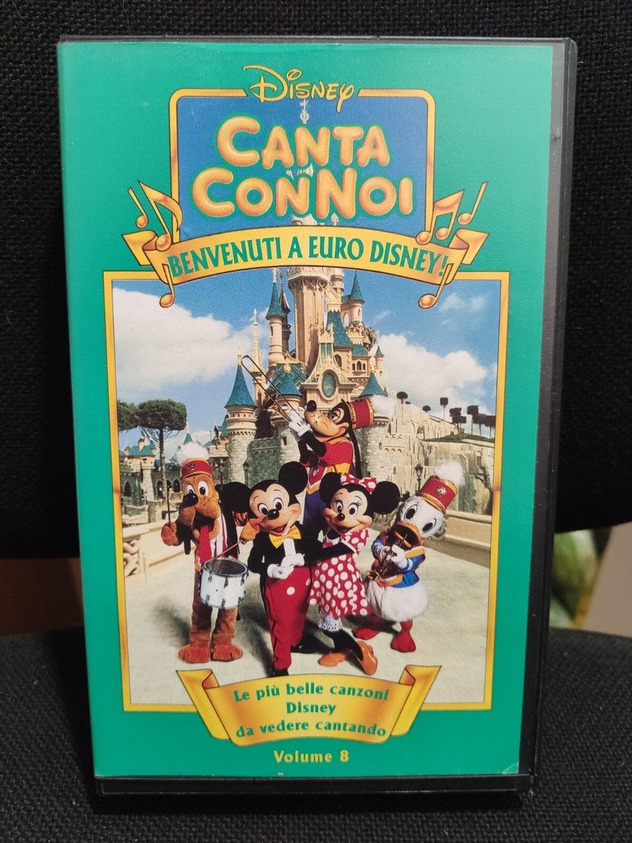 CANTA CON NOI BENVENUTI A EURO DISNEY VOL VHS DISNEY VS 4468