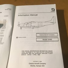 Cessna 208B Caravan I  Pilot's Information Manual