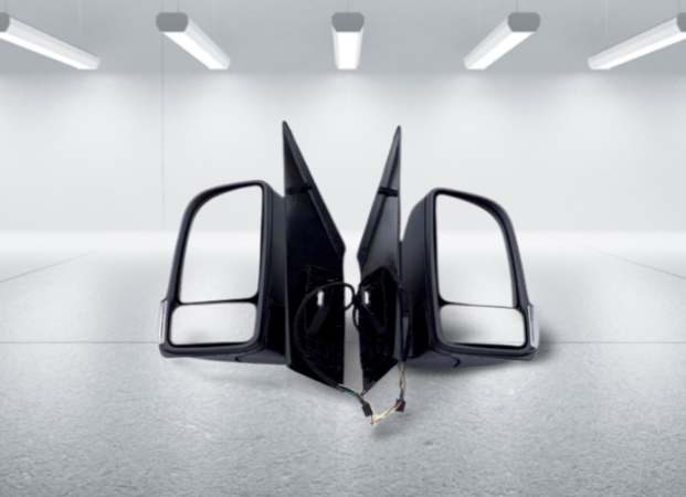 Right Side Blind Spot Wing Mirror Glass With Base For Mercedes Sprinter 2018-2023 – TWMC