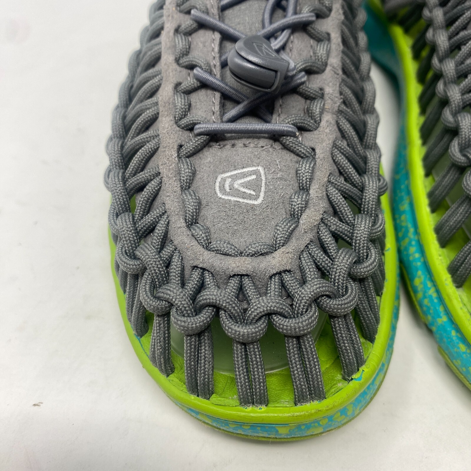 Sandali Keen grigio blu verde Uneek impermeabili escursionismo scarpe sportive bambini giovani taglia 4