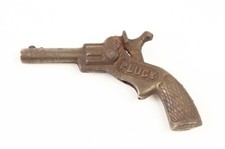 Vintage US King Mini Toy Gun Pistol Single Action Revolver Western Cowboy Pluck