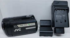 JVC Everio GZ-MS230BU with 2 Batteries and Charger  For Parts or Repair 