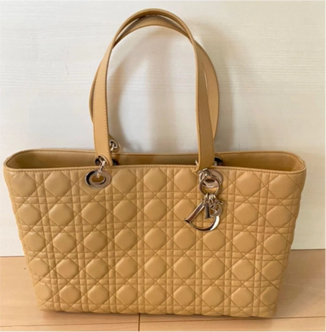 Sac à main cannage CHRISTIAN DIOR Lady Dior