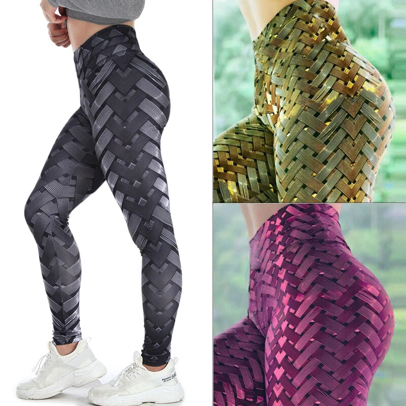 ON SALE!! Women Compression Fitness Leggings Sport Yoga Pants Workout  Trousers